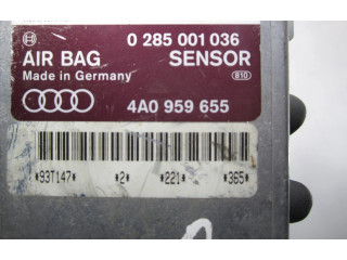 Блок подушек безопасности 4A0959655, 0285001036   Audi A6 S6 C4 4A