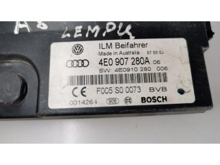 Блок управления 4E0907280A, 4E0910280   Audi A8 S8 D3 4E