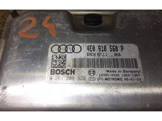 Блок управления двигателем ECU 4E0910560P   Audi A8 S8 D3 4E