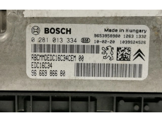 Řídící jednotka 0281013334, 9666986680   Peugeot 5008 2010