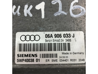 Блок управления двигателем Блок управления 06A906033J   Audi A3 S3 8L