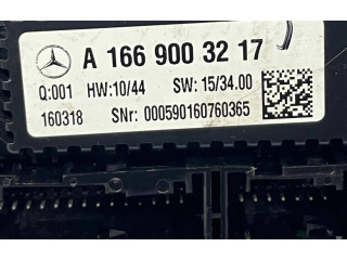 Блок управления климат-контролем A1669003217, 160318   MercedesBenz GLE (W166 - C292)