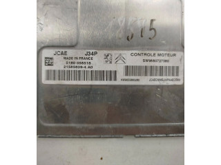 Řídící jednotka 9660727380, 21585639-4   Peugeot 1007 2006