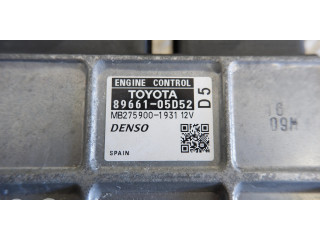 Блок управления двигателя 8966105D52   Toyota Avensis T270