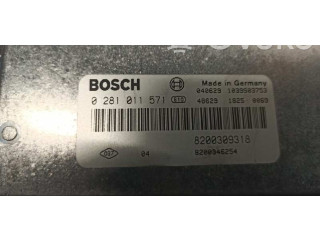 Řídící jednotka 8200346254, 0281011571   Renault Vel Satis 2004