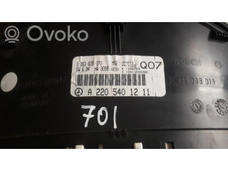 Přístrojová deska  Mercedes-Benz S W220 2003 A2205401211, 0263605070  