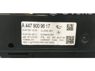 Панель приборов A4479009617, A4479001911   Mercedes-Benz V Class W447       