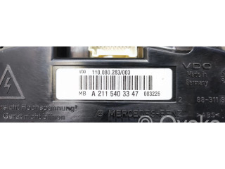 Панель приборов A2115403347, 110080283   Mercedes-Benz E W211       