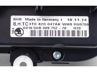 Блок управления климат-контролем 3T0820047AK, 5HB009752-70   Skoda Superb B6 (3T)
