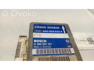 Блок подушек безопасности 8A0959655K, 0285001151   Audi A8 S8 D2 4D