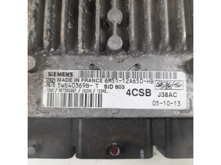 Блок управления двигателя 6M51-12A650-HB, 5WS40369B-T   Ford C-MAX I