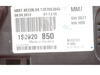 Přístrojová deska  Audi Coupe 2012 1S0920850, 1S0920850  