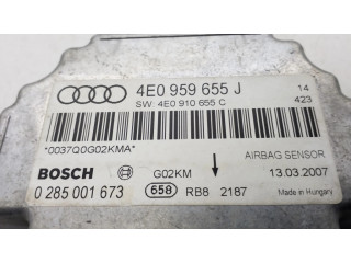 Блок подушек безопасности 4E0959655J, 0285001673   Audi A8 S8 D3 4E