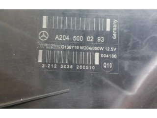 Вентилятор печки    A2045000293, A2045400788   Mercedes-Benz CLK C207 A207