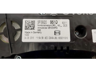 Панель приборов 5F0920951D, 5F0920951D   Seat Ateca       