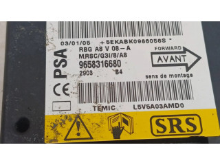 Блок подушек безопасности 9658316680, L5V5A03MMD0   Citroen C3