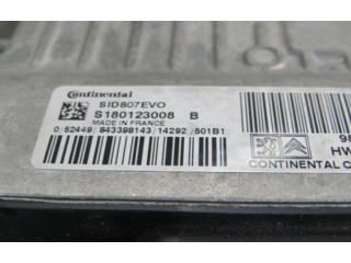 Řídící jednotka S180123008, S180123008B   Peugeot 2008 I 2014
