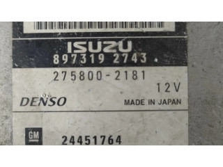 Блок управления двигателя 24451764, 2758002181   Opel Signum