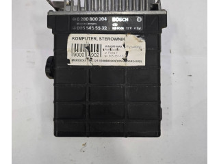 Блок управления двигателя 0055455532, 0280800204   Mercedes-Benz 190 W201