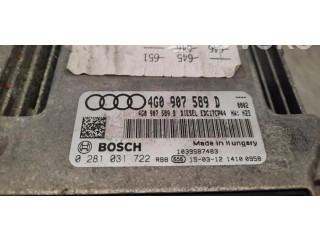 Řídící jednotka 4G0907589D   Audi A6 S6 C7 4G 2016