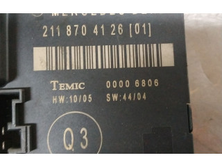 Блок управления 211870412601   Mercedes-Benz E W211