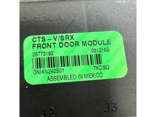 Блок управления 25773192, 031219B   Cadillac SRX