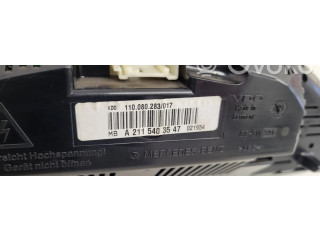 Панель приборов A2115403547, 88311361   Mercedes-Benz E W211       