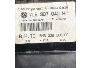 Блок управления климат-контролем 7L6907040H, 5HB00850600   Volkswagen Touareg I