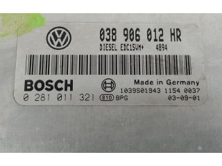 Блок управления центрального замка 03B906012HR, 03B906012HR    Skoda Fabia Mk1 (6Y) 1999 - 2007 года