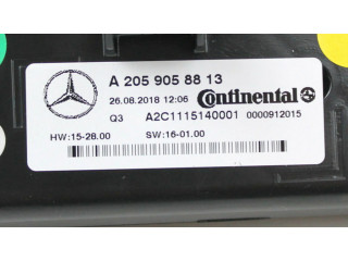 Блок управления климат-контролем A2059058813   Mercedes-Benz GLC X253 C253