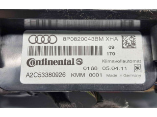 Блок управления климат-контролем 8P0820043BM   Audi A3 S3 A3 Sportback 8P