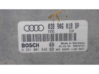 Блок управления двигателя 038906018BP, 0281001848   Audi A3 S3 8L