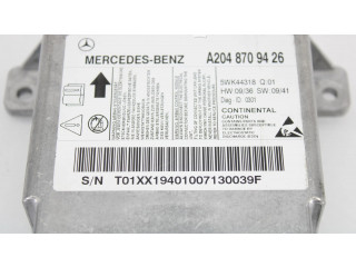 Блок подушек безопасности A2048709426   Mercedes-Benz CLK AMG A208 C208