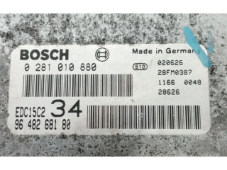 Řídící jednotka 9648268180, 0281010880   Peugeot 607 2002