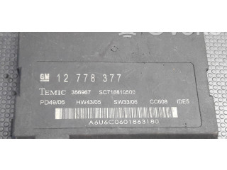 Блок управления 12778377   Saab 9-3 Ver1