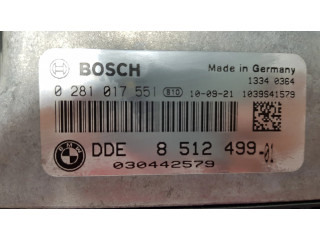 Řídící jednotka 8512499, 0281017551   BMW X1 E84 2011