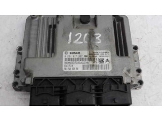 Блок управления двигателя 9676833080, 0281017337   Citroen C3 Pluriel