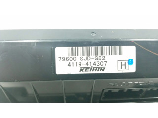Блок управления климат-контролем 79600SJDG52, 4119414307   Honda FR-V
