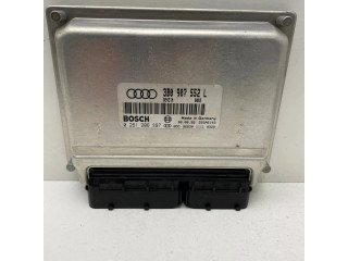 Блок управления двигателя 3B0907552L, 0261206397   Audi A6 S6 C5 4B