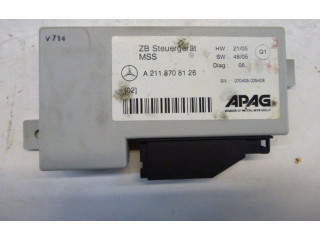 Блок управления A2118708126, A2118708126   Mercedes-Benz E AMG W211