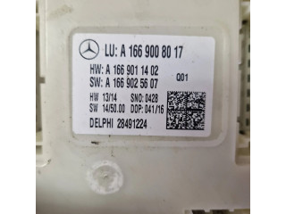 Блок комфорта A1669008017, A1669011402   Mercedes-Benz GLE (W166 - C292)   