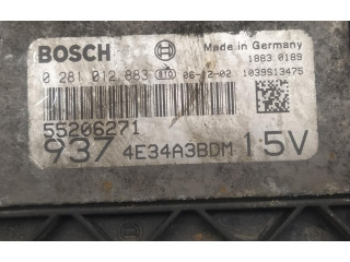Блок управления двигателем ECU 0281012883    Alfa Romeo GT 1963 - 1977 года