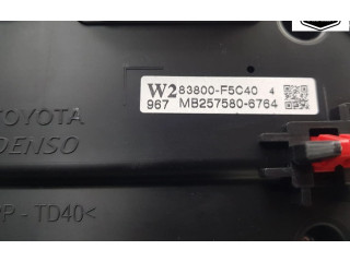 Панель приборов 83800F5C40, 83800F5C40   Toyota Yaris Cross       