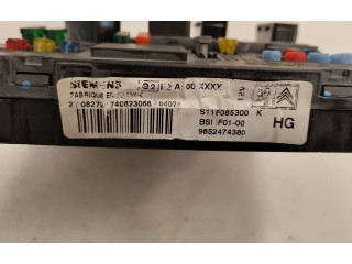Pojistková skříňka Řídící jednotka BSM 9652474380   Citroen C3 Pluriel 2004