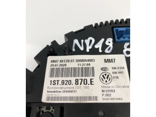 Přístrojová deska  Skoda Citigo 2019 1ST920870E  