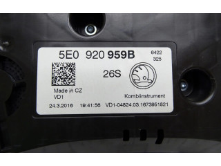 Přístrojová deska  Skoda Octavia Mk3 (5E) 2016 5E0920959B  