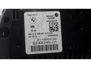 Přístrojová deska  BMW 5 F10 F11 2012 9249345  