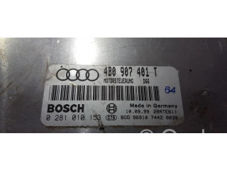 Блок управления двигателя 4b0907401t, 028101015328rte611   Audi A6 S6 C5 4B