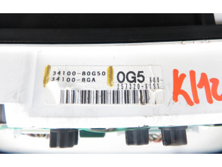 Спидометр (приборный щиток) 341008GA, 3410080G50   Suzuki Ignis