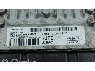 Блок управления двигателя 5WS40582ET   Ford C-MAX I